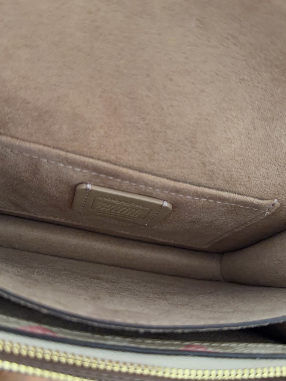 Coach Mini Klare in Heart Print - Picture 8 of 9